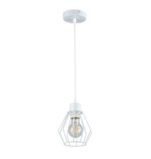 Otto E27 Pendant Light, 1-Light, White | LVT