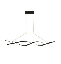 Lampa wisząca LED Kono 33W 100cm 4000K czarny | LVT