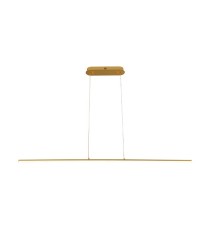 Lampa wisząca LED Kiki 20W 120cm 4000K złoty | LVT
