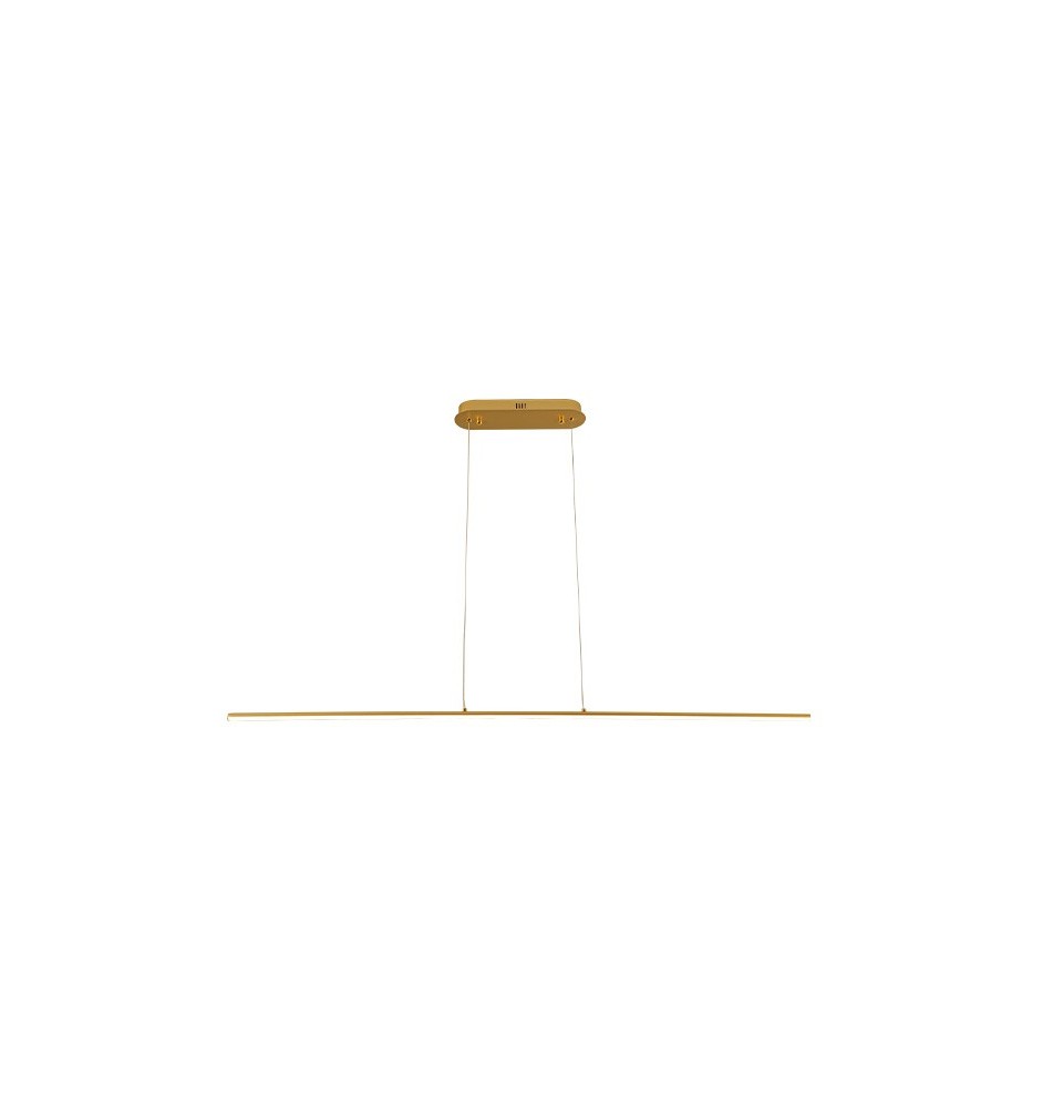 Kiki 20W 120cm 4000K Gold LED Pendant Light | LVT