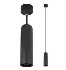 Oprawa wisząca Rosso GU10 60x300mm 1m czarna