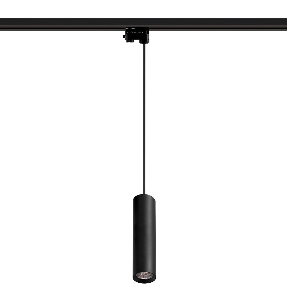 Oprawa wisząca szyna 3-F GU10 Idar 1m czarna