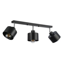 Elza Adjustable E27 LED Wall Sconce, Set of 3, Black | LVT