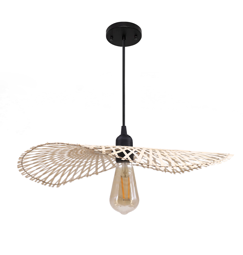 Oprawa wisząca E27 Kilio x1 45cm drewno