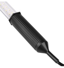 Lampa LED warsztatowa 230V 4W na kablu 5m czarna