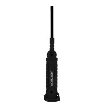 Latarka LED 3W COB + 1W LED akumulator | LVT
