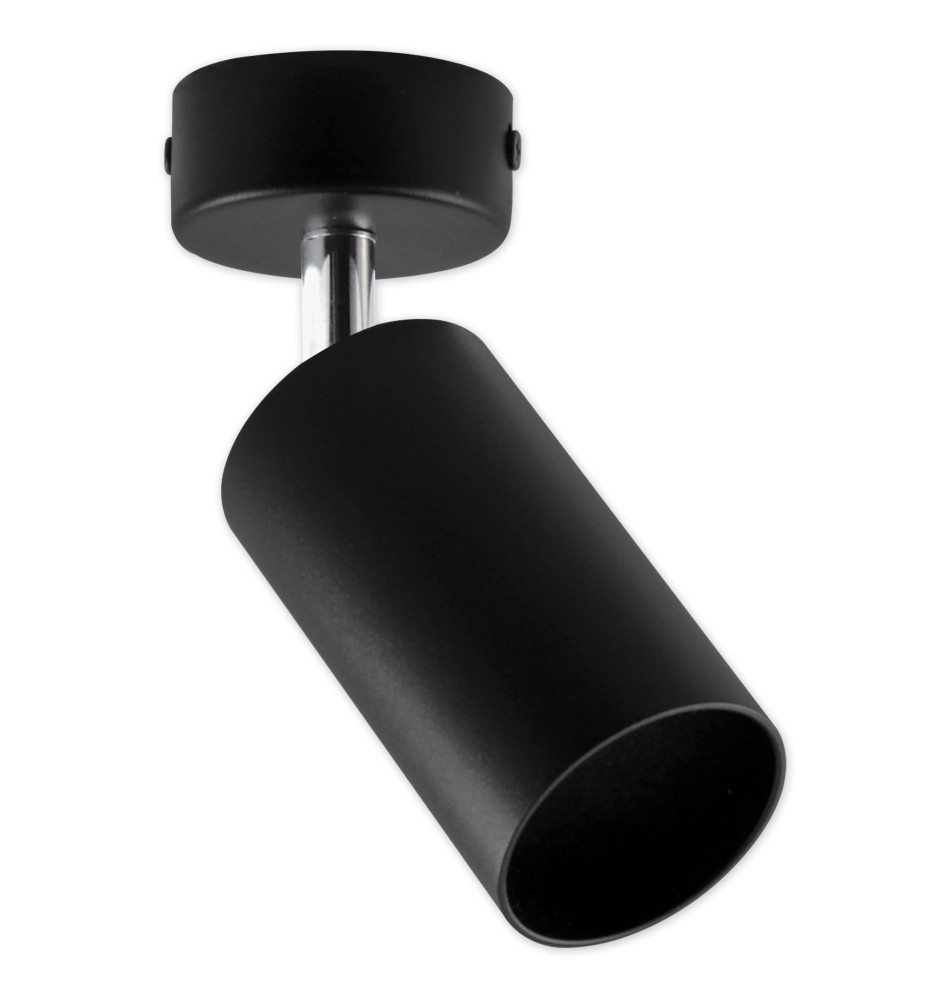 Kinkiet GU10 LED Bardo ruchomy x1 czarny