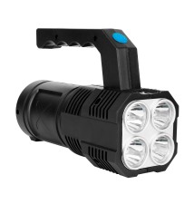 Latarka LED 2W LED + 3W COB akumulator