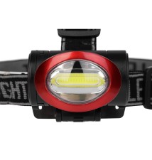 Latarka LED czołowa 3W COB 3xAAA | LVT
