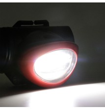 Latarka LED czołowa 3W COB 3xAAA