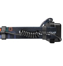Latarka LED czołowa 5W T6 CREE + 2XPE CREE akumulator | LVT