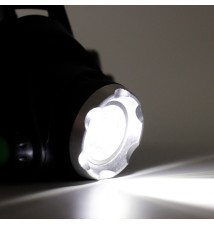 Latarka LED czołowa 3W akumulator