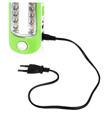 Lampa LED warsztatowa 4W zielona regulacja