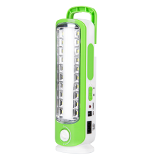 Lampa LED warsztatowa 4W zielona regulacja