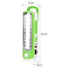 Lampa LED warsztatowa 4W zielona regulacja | LVT