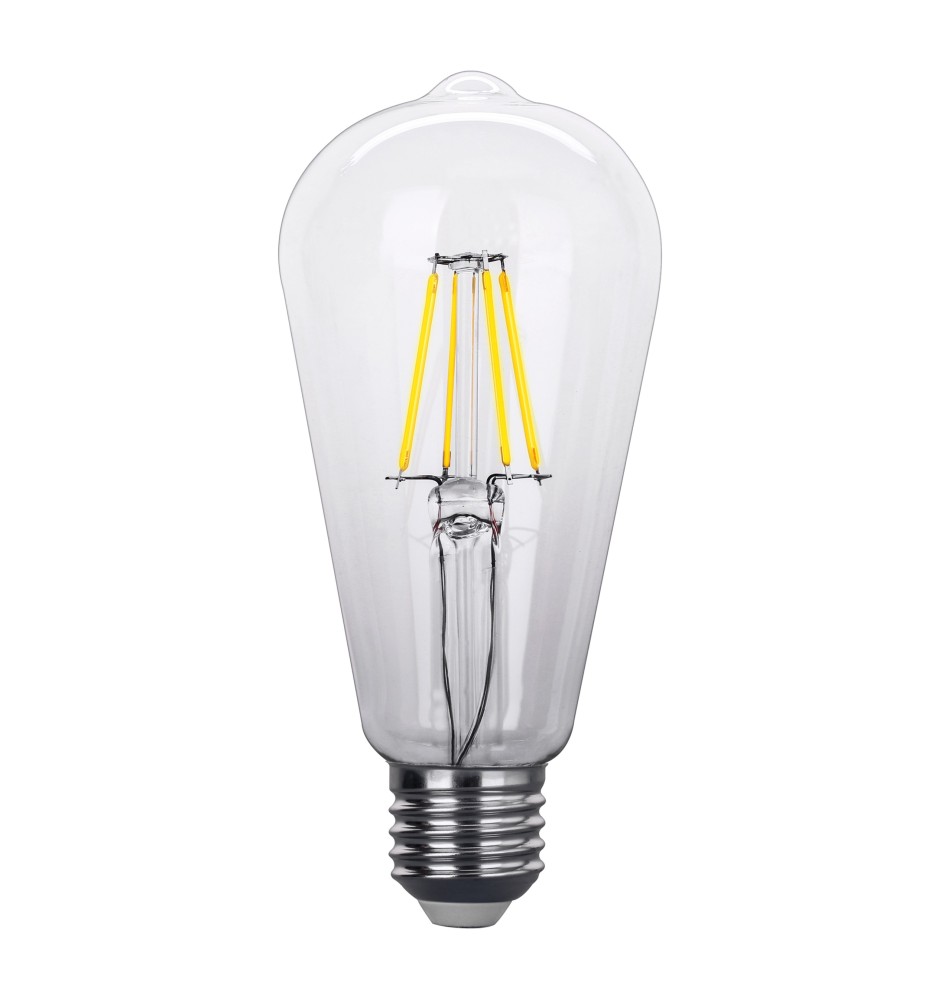 Żarówka LED E27 Filament ST64 4000K 6W | LVT