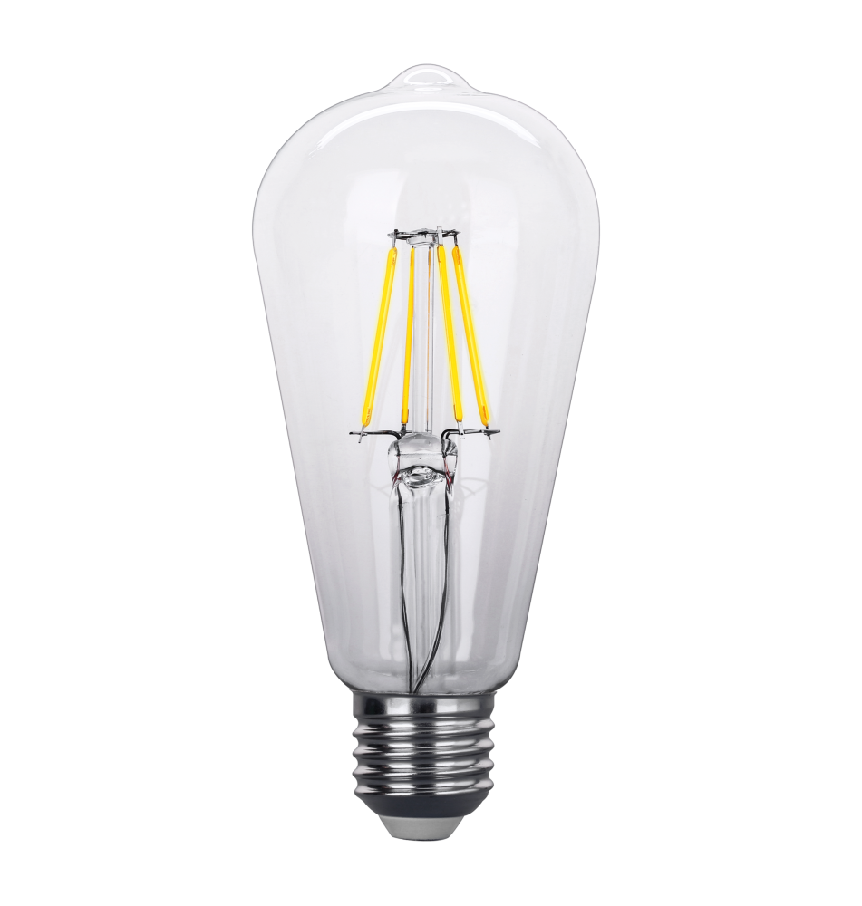Żarówka LED E27 Filament ST64 4000K 6W