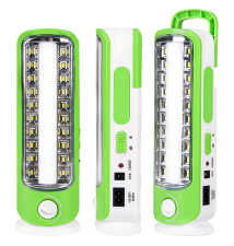 Lampa LED warsztatowa 4W zielona regulacja