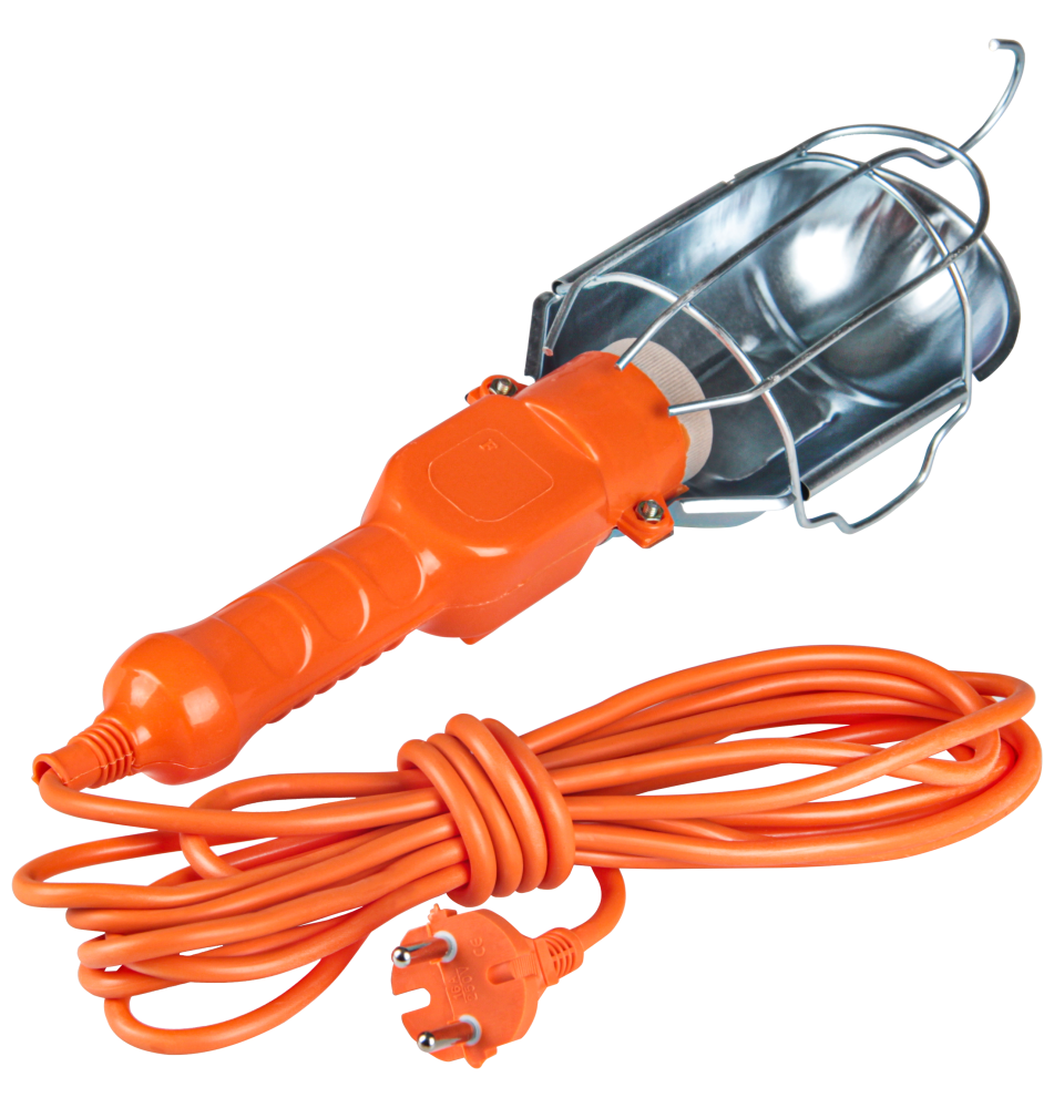 Lampa LED warsztatowa E27 230V na kablu 5m