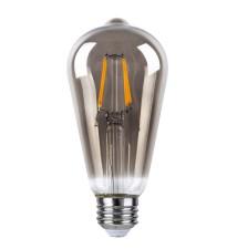 E27 LED Filament 3-Dimm ST64 2700K 6W Smok Light Bulb | LVT