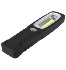 Lampa LED warsztatowa 3W 4xAAA magnes hak | LVT