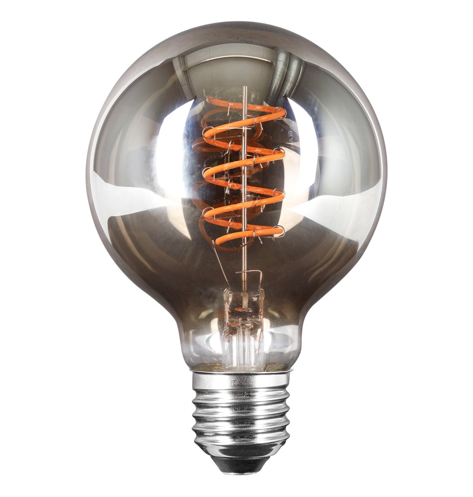 Żarówka LED E27 Filament Dimm G80 2200K 4W dymiona | LVT