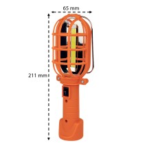 Latarka LED robocza 3W COB 3xAA | LVT