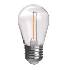Żarówka LED E27 Filament ST14 2700K 1W 10szt. | LVT