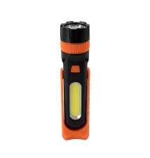 Latarka LED 3W COB + 3W LED 3xAAA | LVT