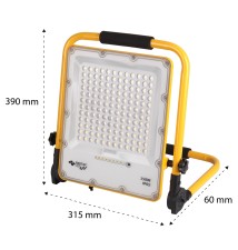 Naświetlacz LED SMD Siga przenośny 150W 20AH | LVT