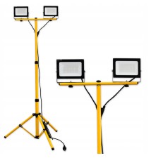 Zestaw naświetlacz LED SMD Tiga statyw 2x50W 4500K | LVT