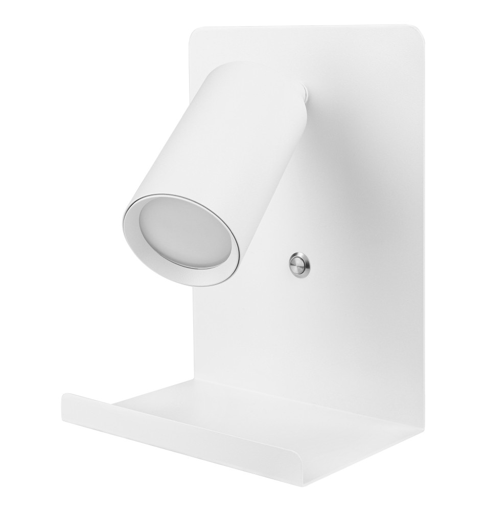 Kalis GU10 150mm White Reading Wall Sconce | LVT