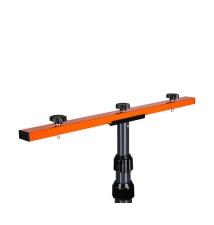 Statyw Classic do naświetlacza 1,6m pomarańczowo-szary