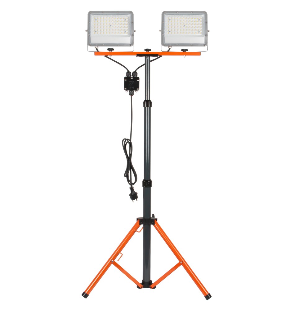 Germi SMD LED Floodlight Kit with Tripod, 2x 50W, 5000 | LVT