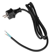 Kabel zasilający H05RN-F 1,5m 3G 3x0,75 1/1 | LVT