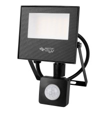 Naświetlacz LED SMD Tiga 20W 4500K Czarny PIR | LVT