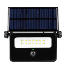 Naświetlacz LED SMD Solarny Polos 20W 4500K Czarny | LVT