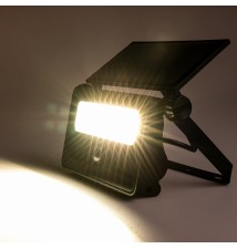 Naświetlacz LED SMD Solarny Polos 20W 4500K Czarny