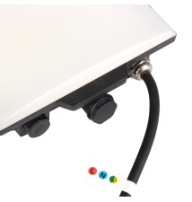 Naświetlacz LED SMD Ultron 20W PIR 4500K Czarny