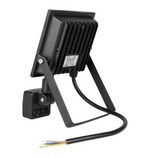 Naświetlacz LED SMD Tiga 30W 4500K Czarny PIR | LVT