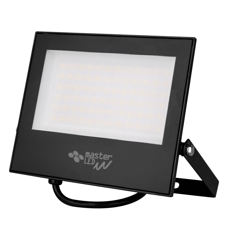 Naświetlacz LED SMD Tiga 50W 4500K Czarny | LVT