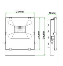 Projektor LED TX-100W 4000K | LVT