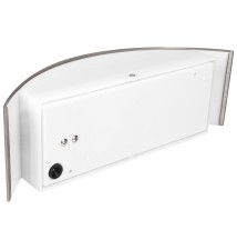 Oprawa architektoniczna Doris E27 srebrna