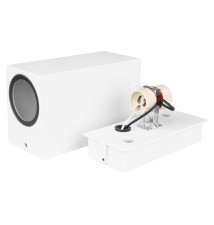 Oprawa architektoniczna Lida GU10 biała Duo | LVT