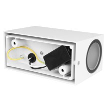 Lida GU10 White Duo Architectural Light Fixture | LVT