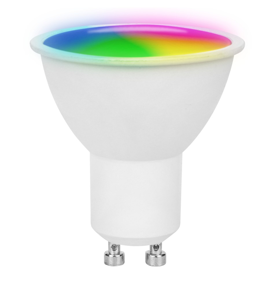 Żarówka LED GU10 WIFI RGB+WW/CW 5W tuya | LVT