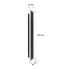 Oprawa architektoniczna Durango LED 80cm 24W | LVT