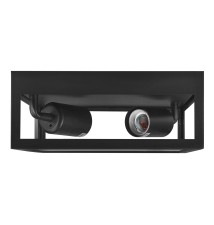 Lidio E27 Architectural Ceiling Light, Black | LVT