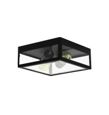 Oprawa architektoniczna Lidio E27 sufitowa czarna | LVT