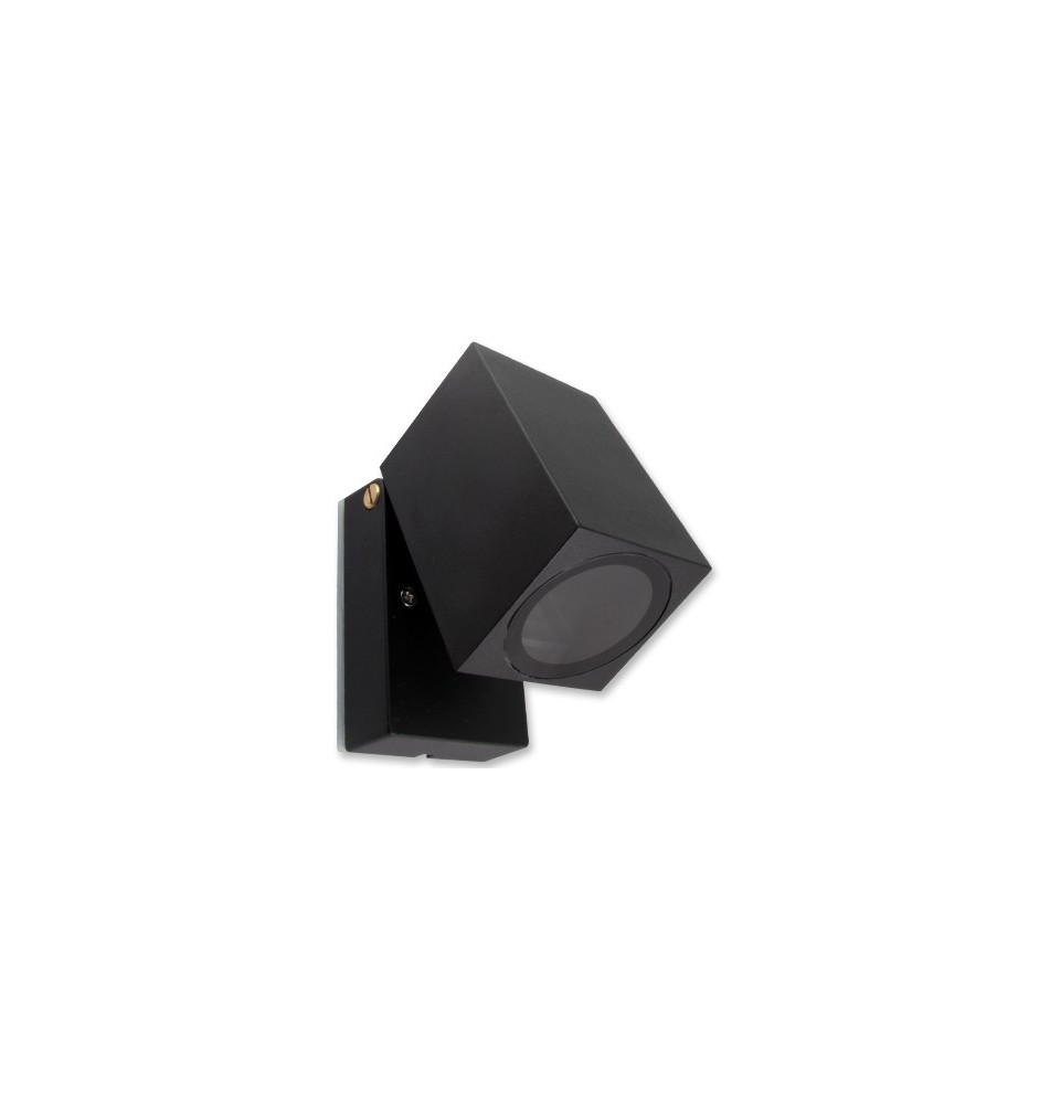 Oprawa architektoniczna Rhino GU10 ruchoma czarna | LVT